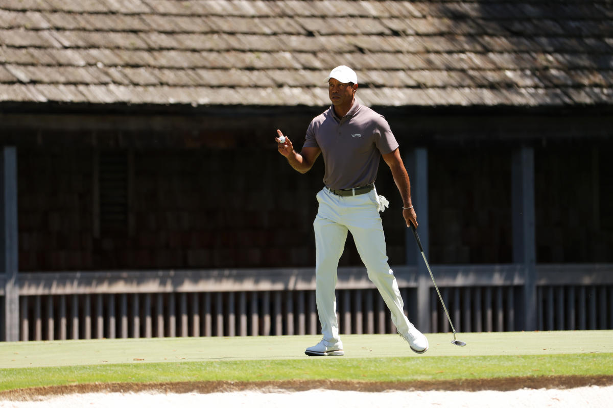 2024 Masters 2nd Round Live Updates: Tiger Woods makes record 24th straight, Bryson DeChambeau takes lead