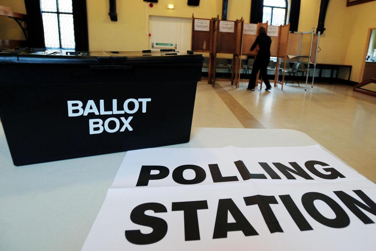 A ballot box at a polling station (Rui Vieira/PA) <i>(Image: Rui Vieira/PA)</i>