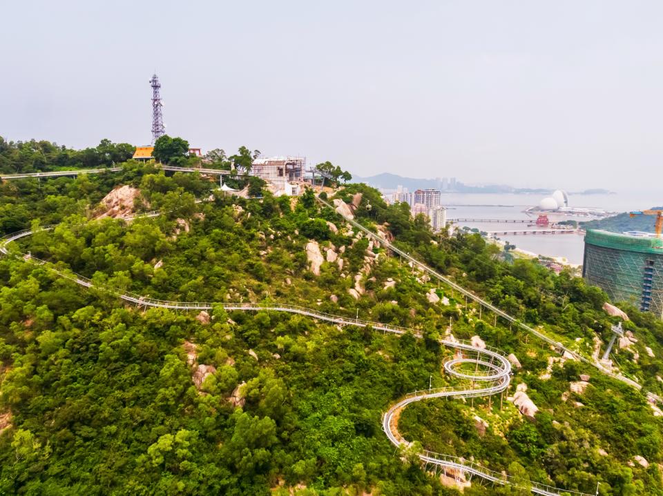 珠海旅遊｜石景山觀光索道套票優惠！最平人均$70.1起纜車登頂俯瞰珠海全貌、日落飛車刺激落山｜Yahoo購物節