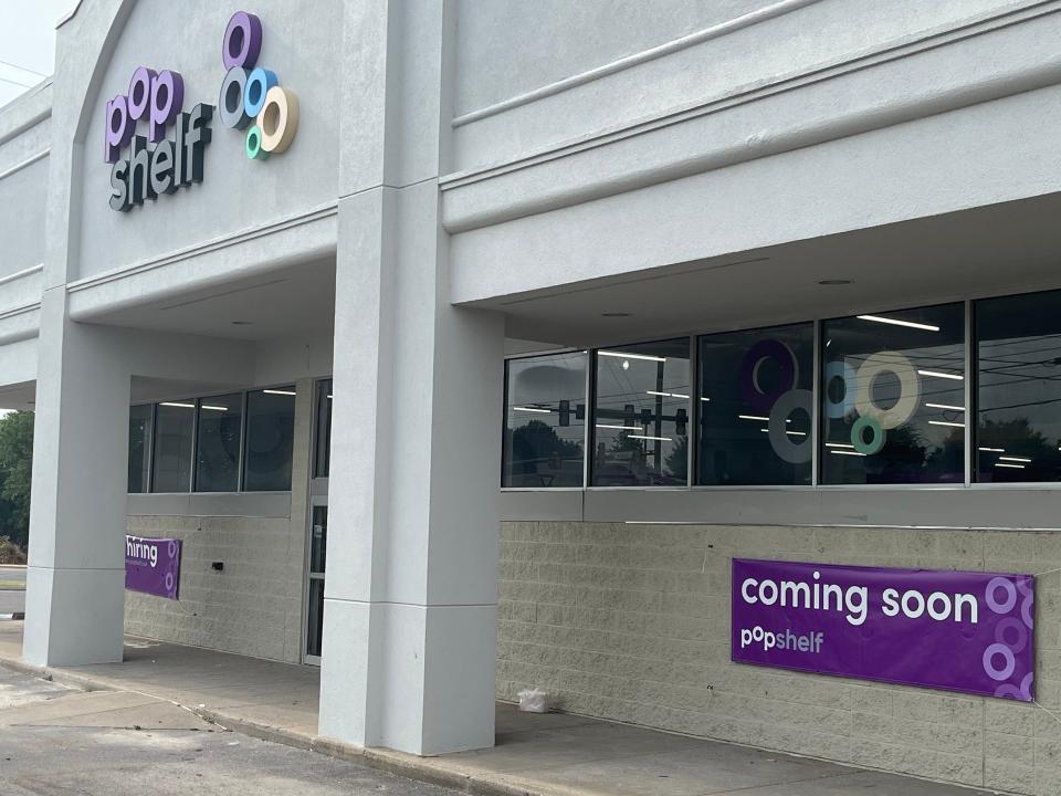 Popshelf is the latest business at an existing commercial building on North Mt. Juliet and Lebanon roads in Mt. Juliet.