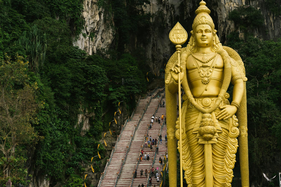 Nummer drei: Batu Caves Tempel in Malaysia