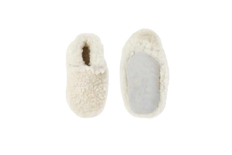 Jenni Kayne shearling baby booties (was $145, 20% off with code BLK20)