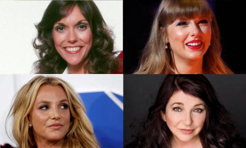 Karen Carpenter, Taylor Swift, Britney Spears and Kate Bush