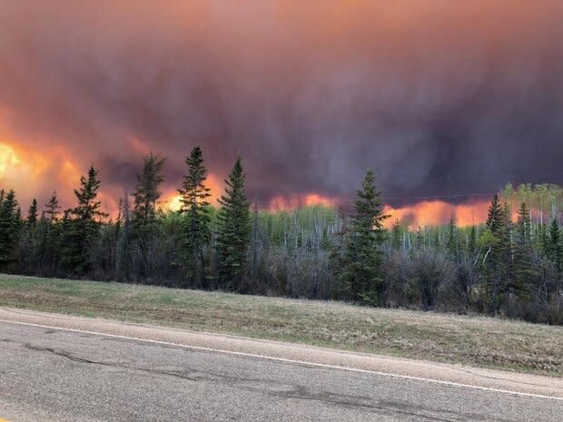 More than 4,000 people are affected by evacuation orders in northwestern Alberta. (Deb Stecyk/CBC News)