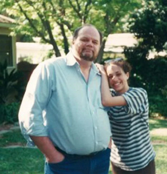 Thomas and a young Meghan Markle.