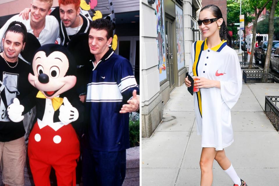 Bella Hadid Has Been Dressing Like '90s NSYNC