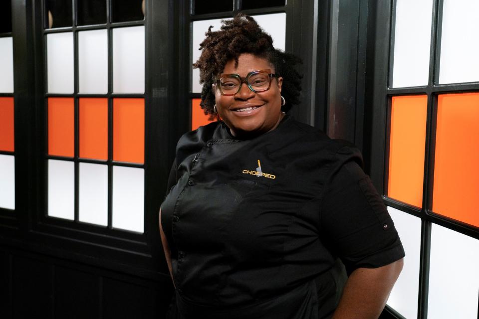 Memphis chef Tamra Patterson, owner of Chef Tam's Underground Cafe, will appear on Food Network show 'Chopped' on April 5. 2022.