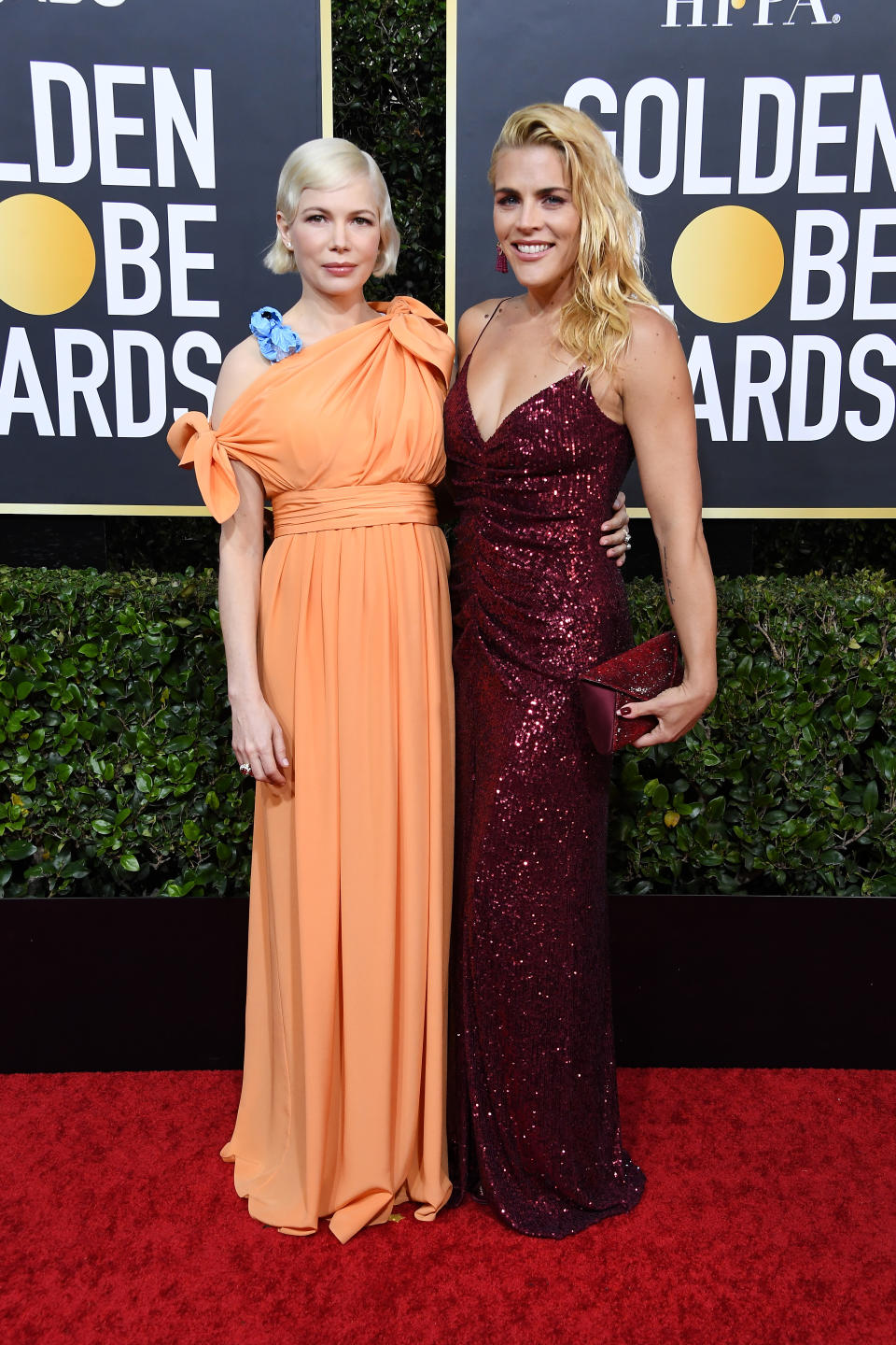 Michelle Williams and Busy Philipps