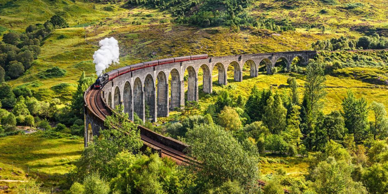 steam holiday in scotland