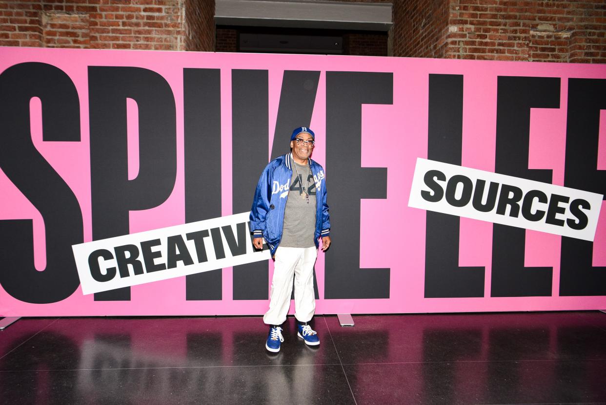 Spike Lee attends "Spike Lee: Creative Sources" exhibition at the Brooklyn Museum