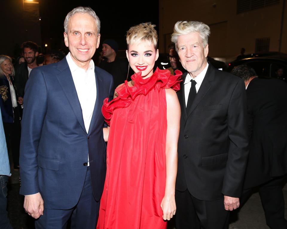 Bob Roth, Katy Perry, and David Lynch