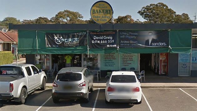 This is the Box Village Bakery, which served chicken schnitzel rolls believed to have poisoned at least 150 customers. Photo: Google Street view