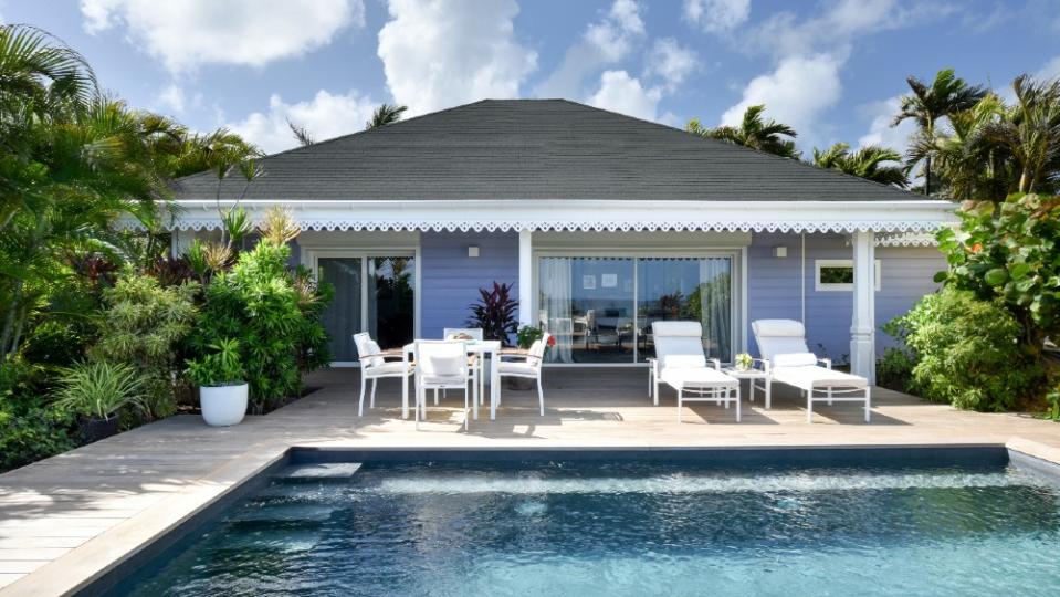 A Garden Pool Suite - Credit: Courtesy Rosewood Le Guanahani