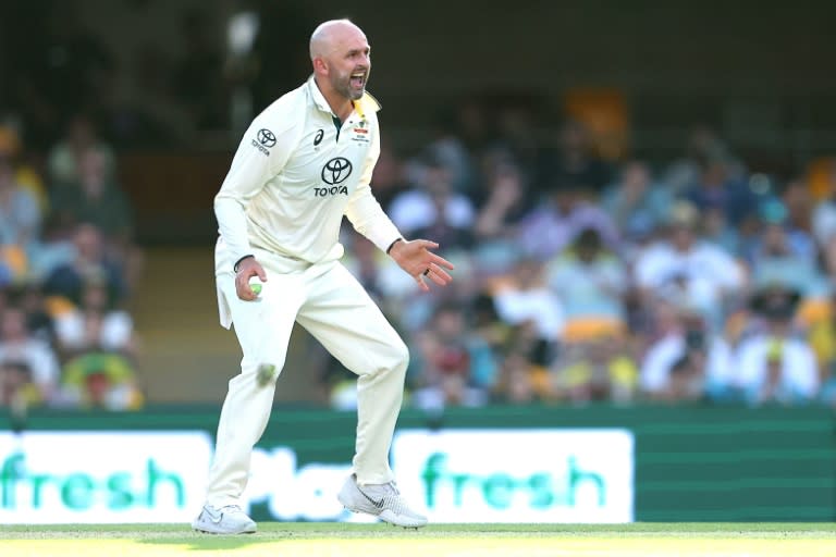 Anderson ambition: Australia's Nathan Lyon is looking forward to being a teammate, rather than an opponent, of England great James Anderson at Lancashire (Pat Hoelscher)