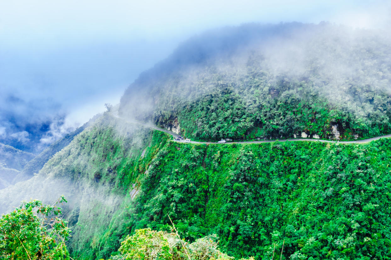 Cette route est la plus dangereuse au monde (Crédit : Getty Images)