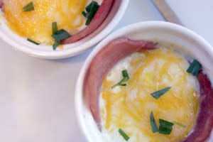 Simple Baked Eggs in Ramekins