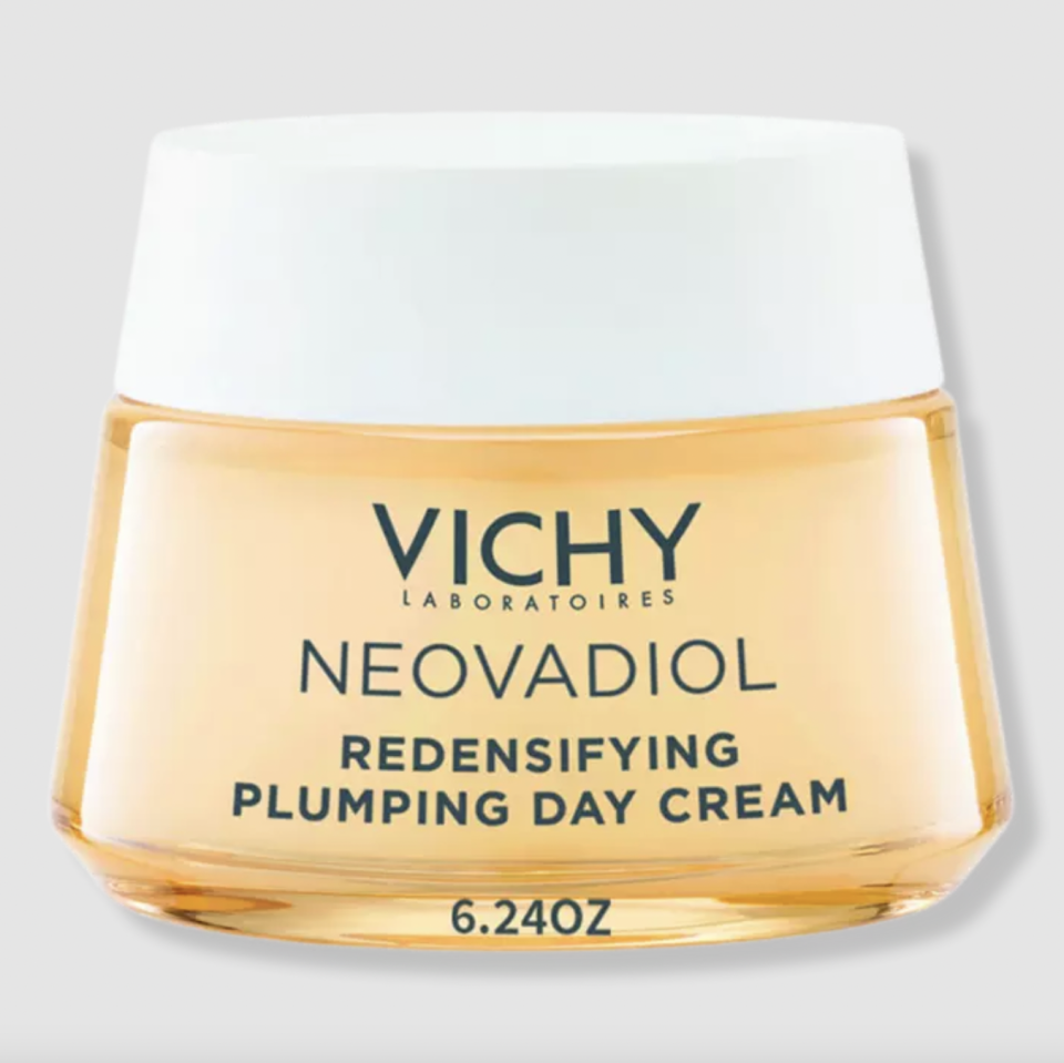 <p><a href="https://go.redirectingat.com?id=74968X1596630&url=https%3A%2F%2Fwww.ulta.com%2Fp%2Fneovadiol-peri-menopause-day-cream-pimprod2037117&sref=https%3A%2F%2Fwww.harpersbazaar.com%2Fbeauty%2Fskin-care%2Fg45016745%2Fbest-menopause-skincare-haircare-products%2F" rel="nofollow noopener" target="_blank" data-ylk="slk:Shop Now;elm:context_link;itc:0;sec:content-canvas" class="link ">Shop Now</a></p><p>Neovadiol Peri-Menopause Day Cream</p><p>ulta.com</p><p>$44.00</p>