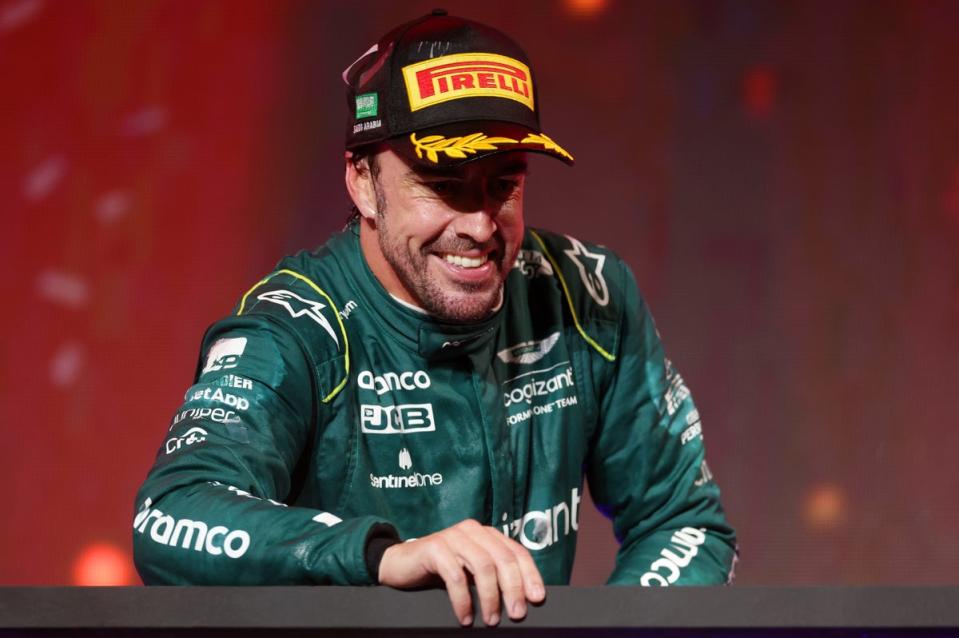 Fernando Alonso’s podium in Saudi Arabia was reinstated after an Aston Martin appeal (Getty Images)