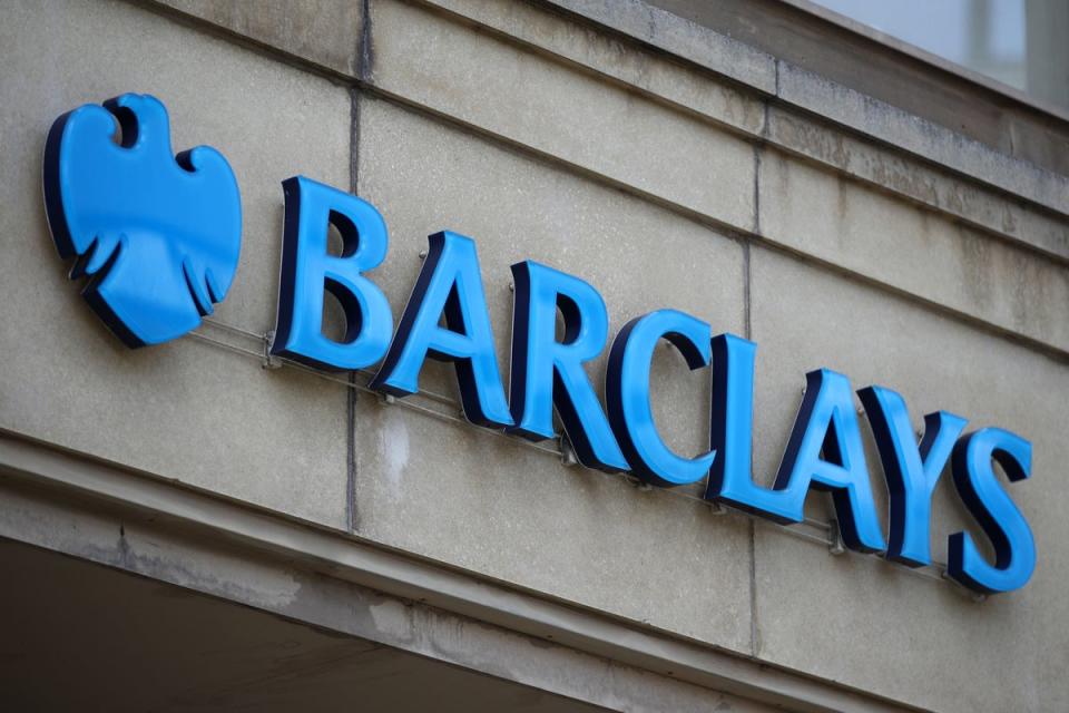 Barclays has reported a jump in its half-year profit but set aside an impairment charge of £900m (Tim Goode/PA) (PA Wire)