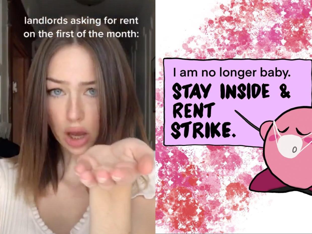 Rent strike content