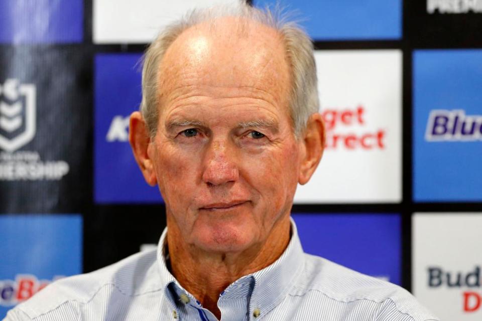 Dolphins coach Wayne Bennett.