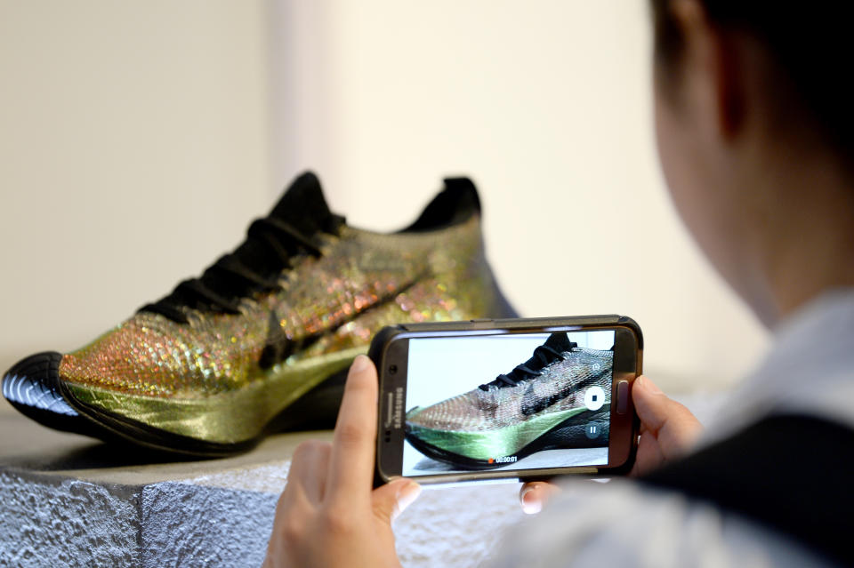 Nike bietet in der Reihe Vaporfly verschiedene Modelle an. (Bild: Getty Images)