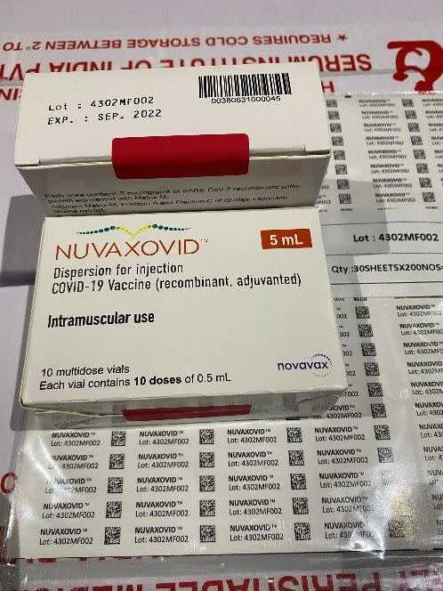 Novavax屬於次蛋白疫苗，副作用和不良反應相對其他疫苗來的低。（圖／食藥署提供）
