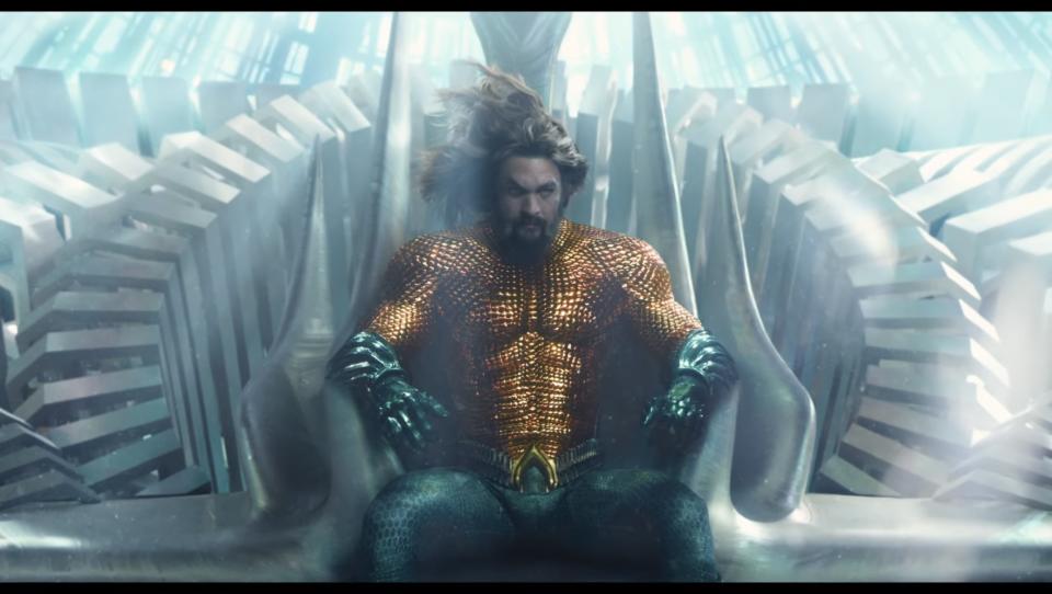 Jason Momoa as Aquaman (Warner Bros.)