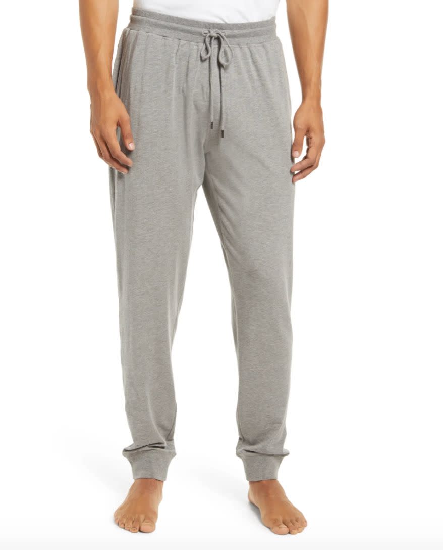 These cozy cotton joggers are perfect for working from home. Normally $95, <a href="https://fave.co/3pBSeMP" target="_blank" rel="noopener noreferrer">get it on sale for $57</a> at Nordstrom.