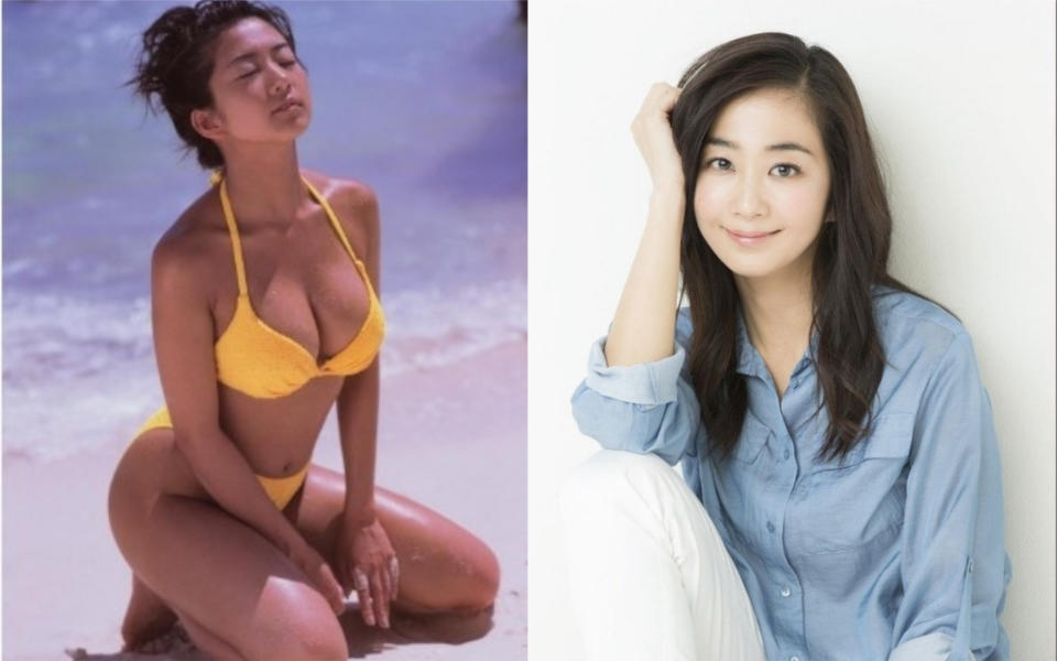 ▲日本女星優香擁有傲人的F級巨乳。（圖／翻攝日網） 