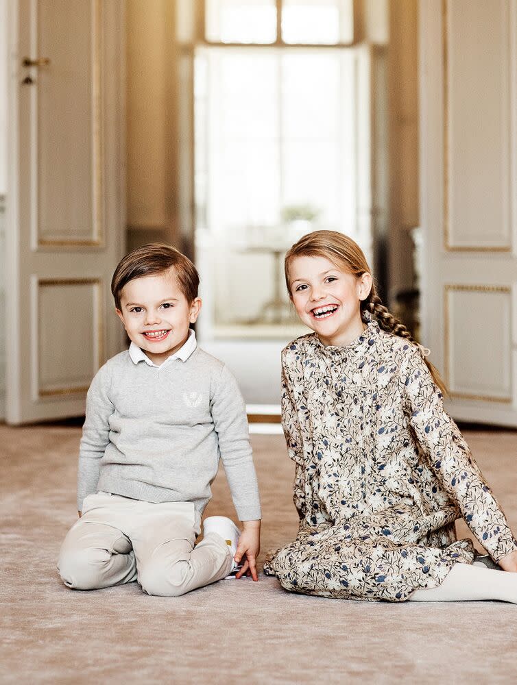 Princess Estelle and Prince Oscar | Linda Broström / Courtesy Royal Court