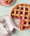 Lattice Strawberry-Rhubarb Pie Recipe