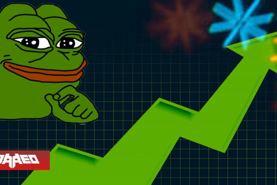 Comerciante convirtió $3000 dólares en tres millones de dólares después de comprar nueva criptomoneda PEPE que aumento su valor un 38,900% en 2 semanas