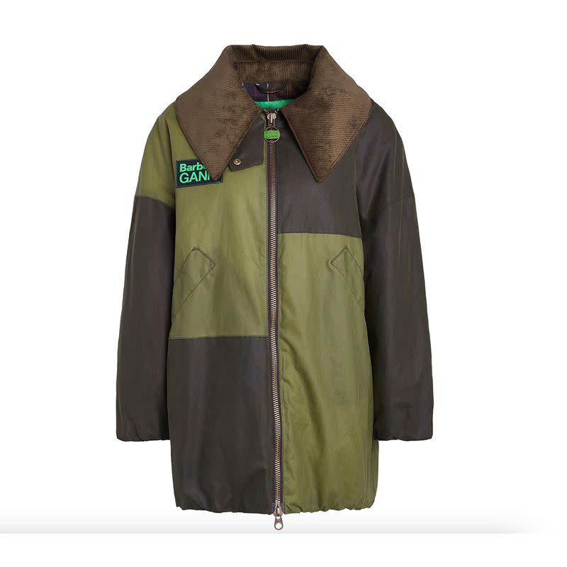 <p><a href="https://www.barbour.com/us/catalog/product/view/id/145384/s/barbour-x-ganni-bomber-wax-jacket/category/241/" rel="nofollow noopener" target="_blank" data-ylk="slk:Shop Now;elm:context_link;itc:0;sec:content-canvas" class="link rapid-noclick-resp">Shop Now</a></p><p>Bomber Wax Jacket</p><p>barbour.com</p><p>$645.00</p>