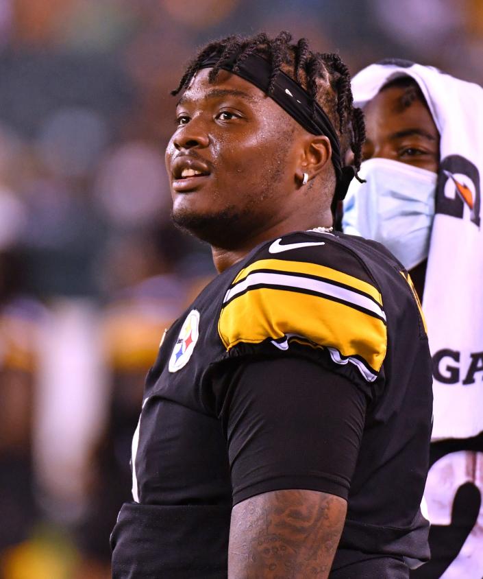 Dwayne Haskins was a backup quarterback for the Pittsburgh Steelers when he was training in Florida this April and died in a tragic accident.