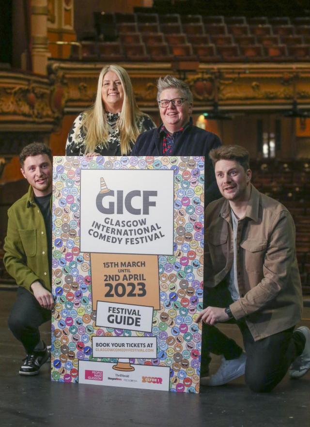 Funniest city in the world' Line-up revealed for Glasgow Comedy Festival  2023