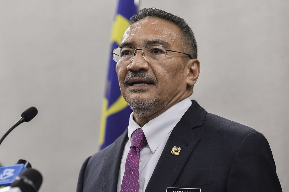 Datuk Seri Hishammuddin Hussein says he will pay the fine, insisting that the law should apply to everybody. ― Picture by Miera Zulyana