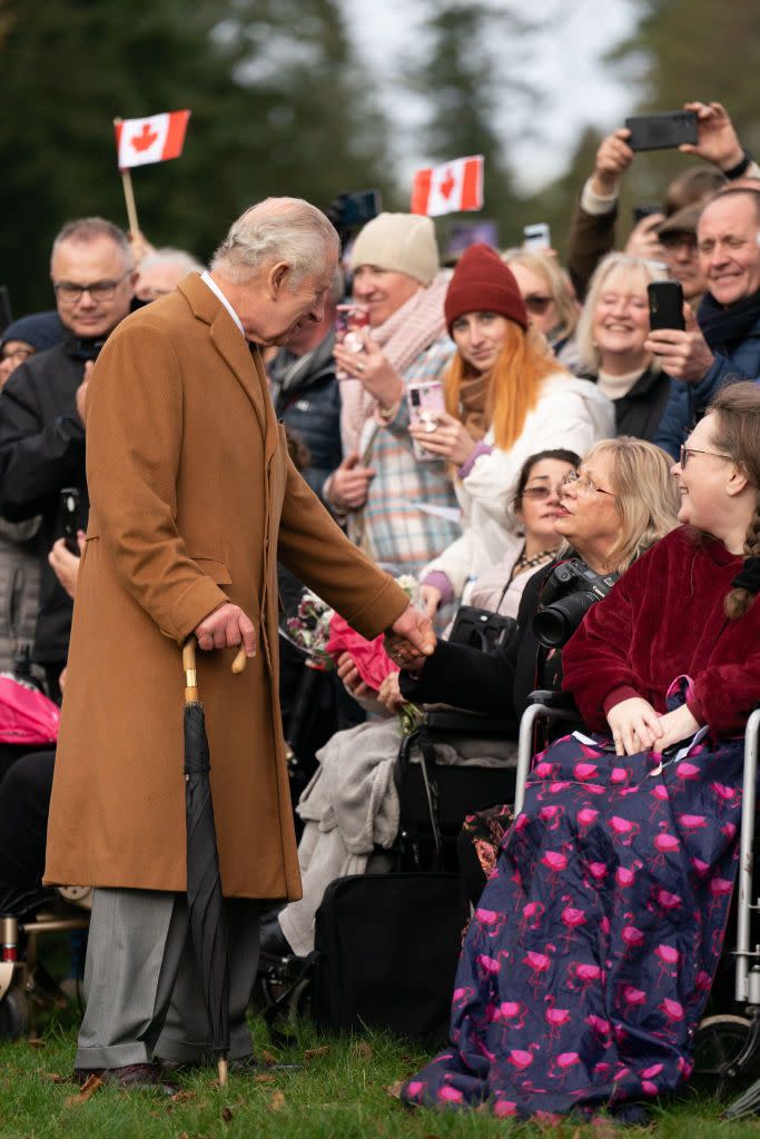 royals attends christmas day church service