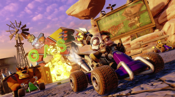 Crash Team Racing: Nitro-Fueled is coming in June, 2019.