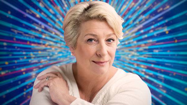 Caroline Quentin is taking to the floor for Strictly 2020. (BBC)