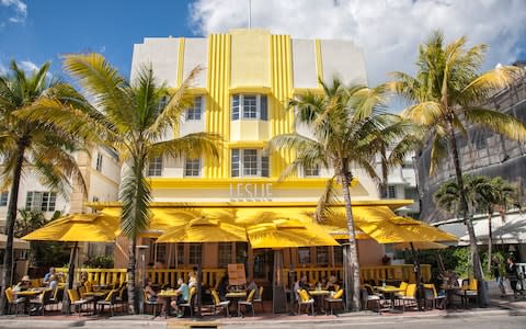 Art Deco Walking Tours, Miami, United States - Credit: This content is subject to copyright./Education Images