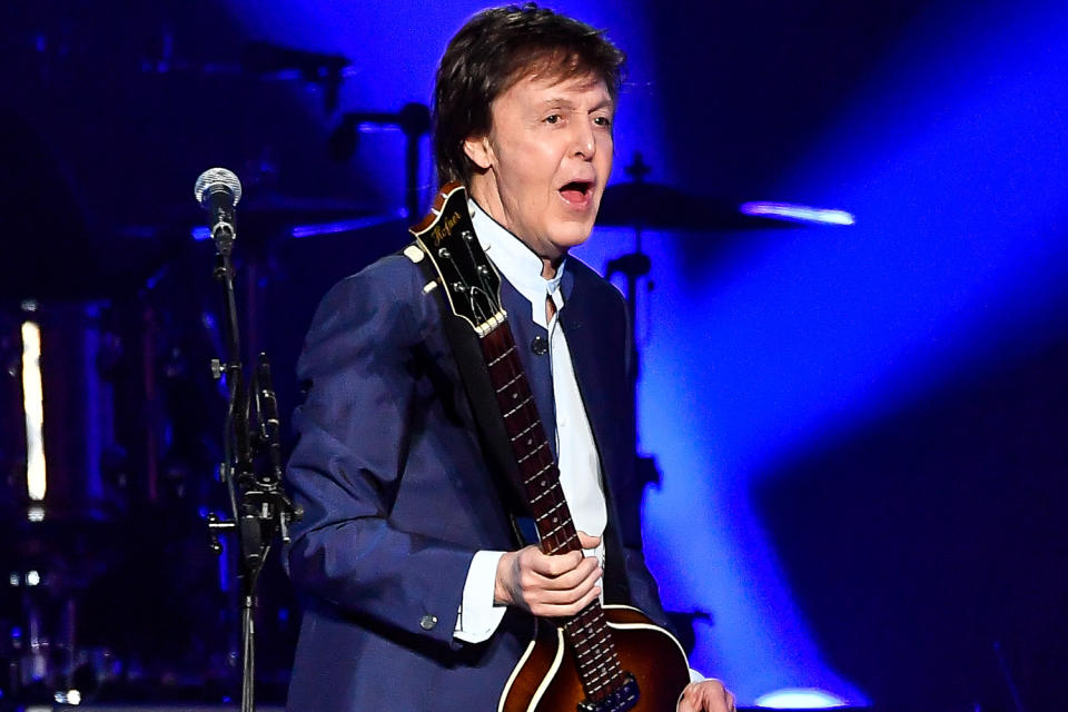 Taking legal action: Sir Paul McCartney is suing Song Music: Steve Jennings/Getty