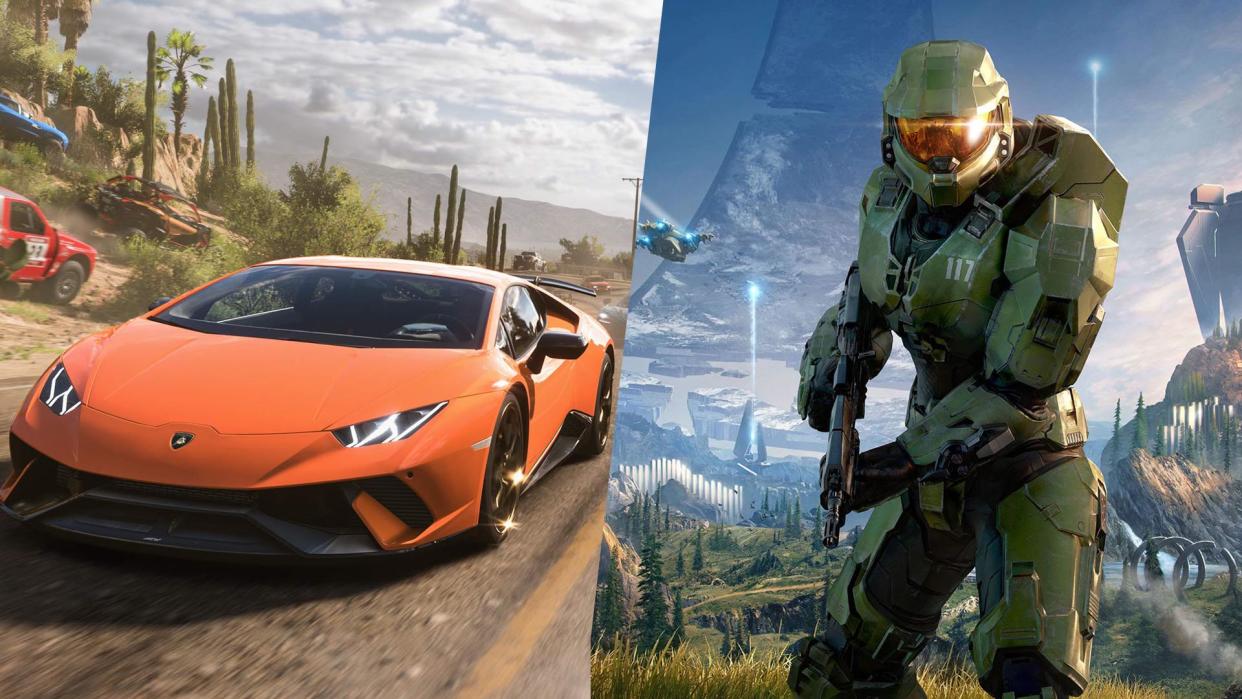  Forza Horizon 5 and Halo Infinite Master Chief. 