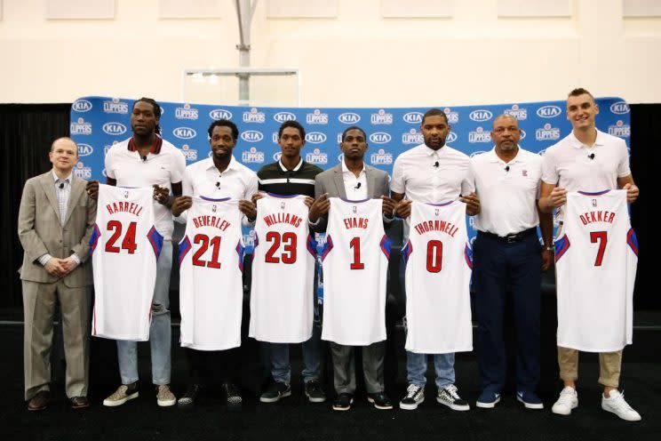 The new-look Clippers are ready to move the ball. (AP)