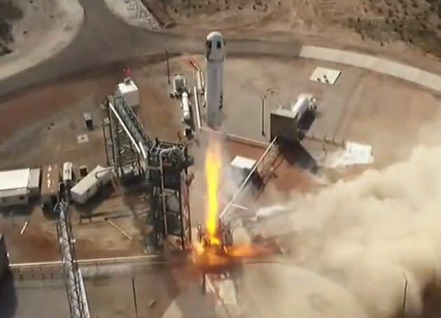 New Shepard launch