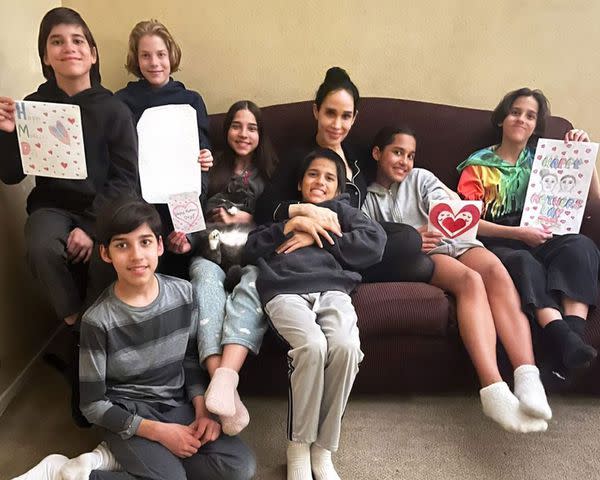 <p>Nadya Suleman/Instagram</p> Nadya Suleman and her children celebrating Mother's Day in May 2023