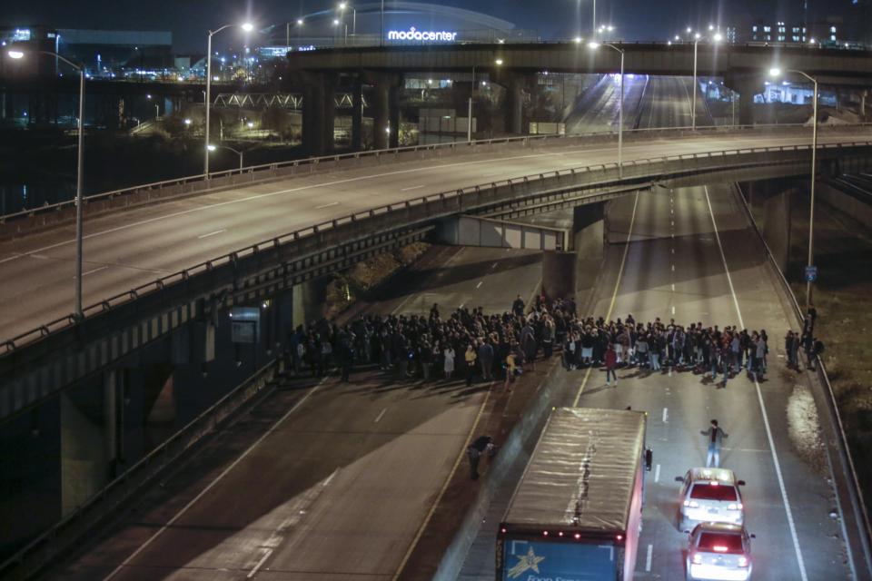 Protests after Donald Trump’s victory