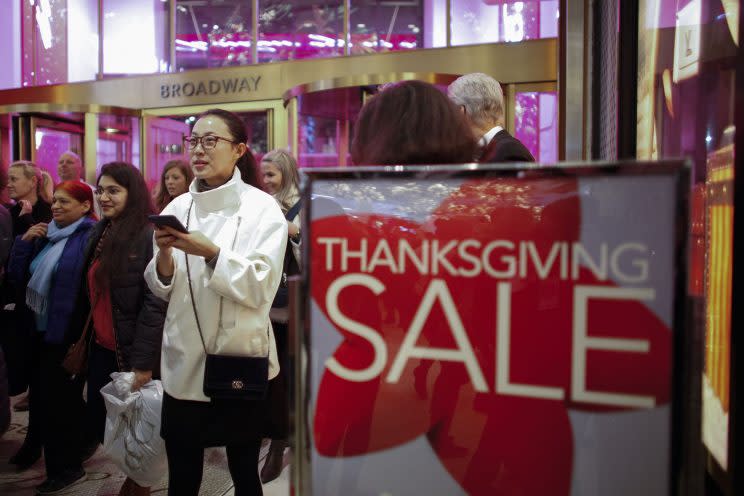 Thanksgiving sale at Macy's