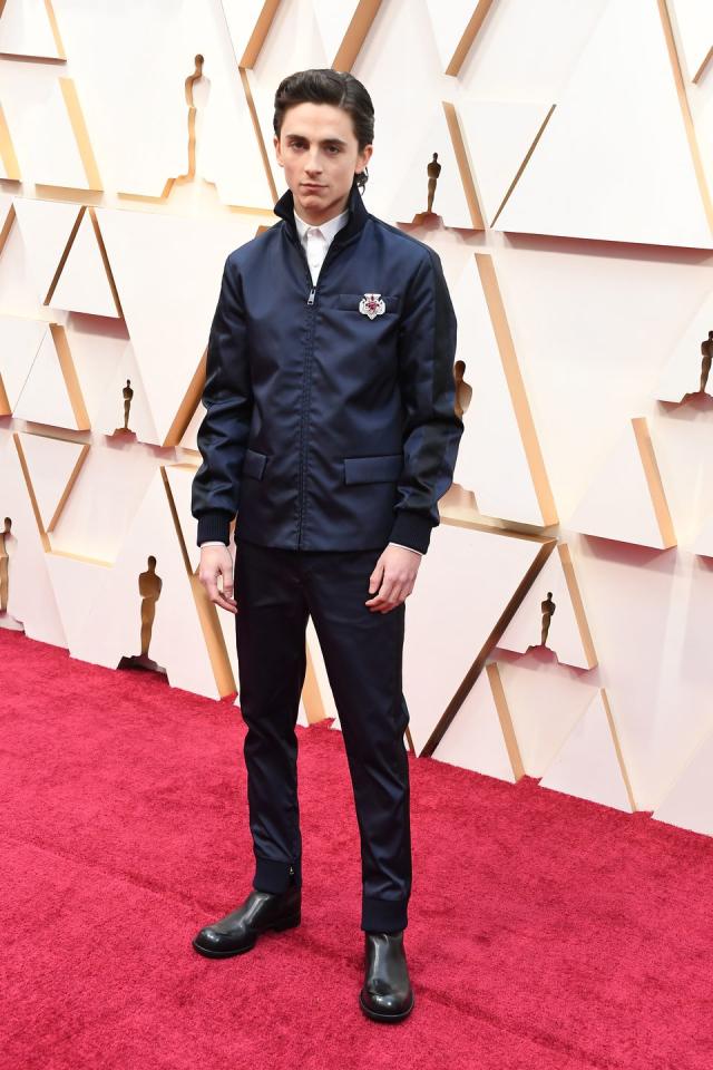 Timothee Chalamet Cartier brooch 2020 Oscars Archives – Who Wore