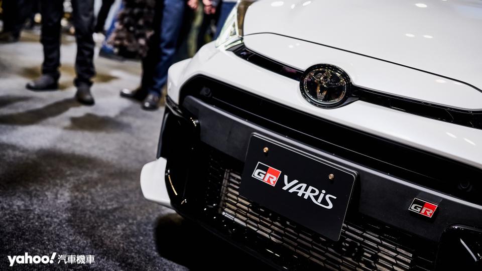 Toyota GR Yaris的新式前端造型有助於整體散熱性能。                               